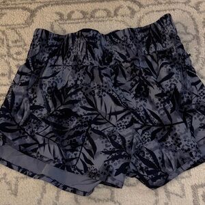 Danskin Women's Black and Gray Athletic Shorts with pockets